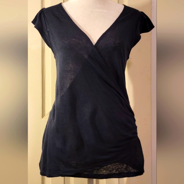 Et Brand Linen Top Nwt